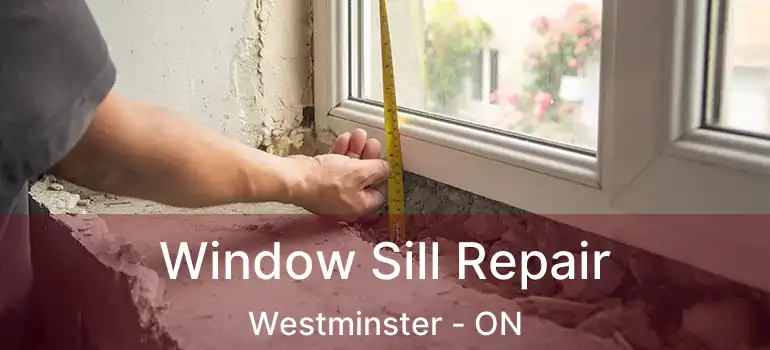  Window Sill Repair Westminster - ON