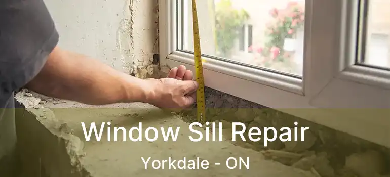  Window Sill Repair Yorkdale - ON