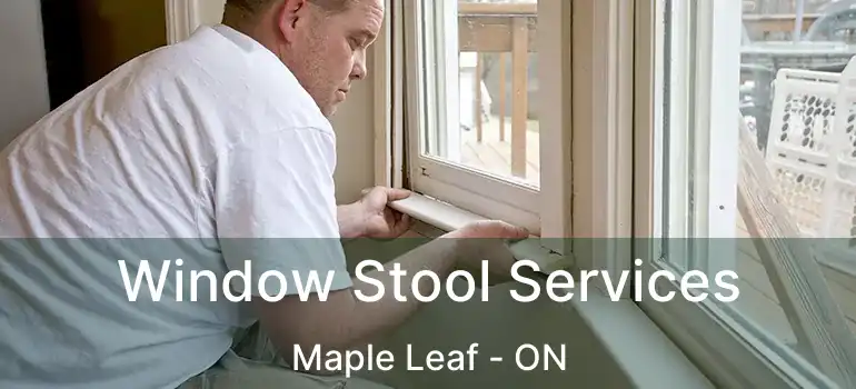  Window Stool Services Maple Leaf - ON