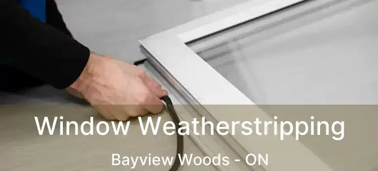  Window Weatherstripping Bayview Woods - ON