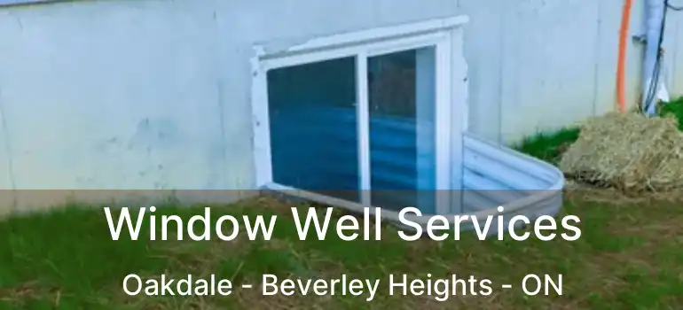  Window Well Services Oakdale - Beverley Heights - ON