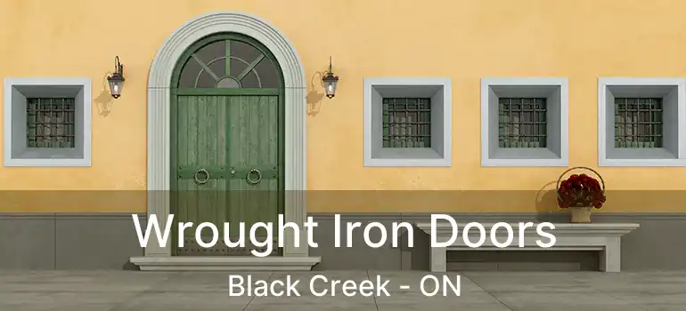  Wrought Iron Doors Black Creek - ON