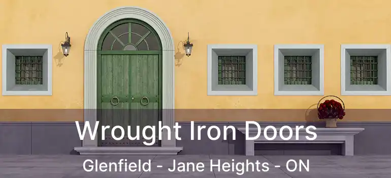 Wrought Iron Doors Glenfield - Jane Heights - ON