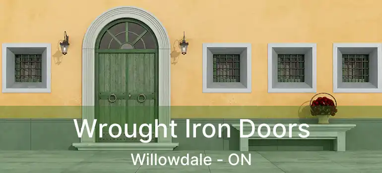  Wrought Iron Doors Willowdale - ON